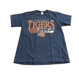 "COMPETITOR" VIntage Detroit Tigers T-Shirt SZ L Baseball Y2K‎ 1994 Grandpa Core